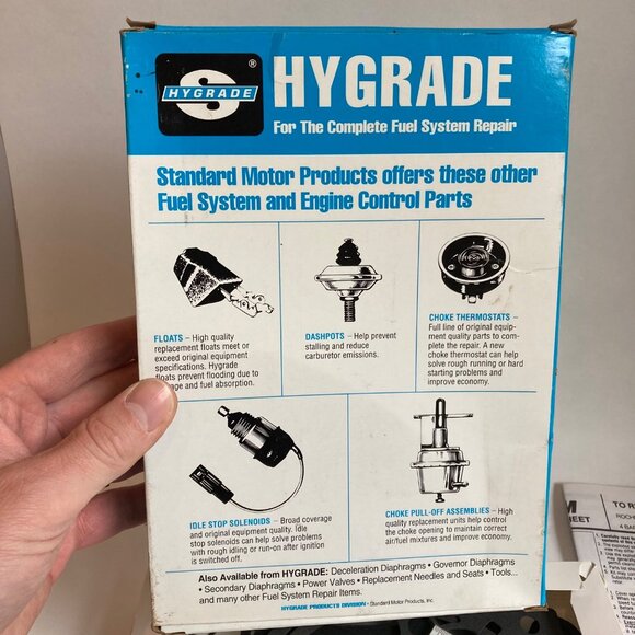 Carburetor Repair Kit 1585A C1500, Suburban, C2500 Rebuild MISSING SOME PARTS - Picture 4 of 5